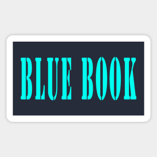 Blue Book Magnet